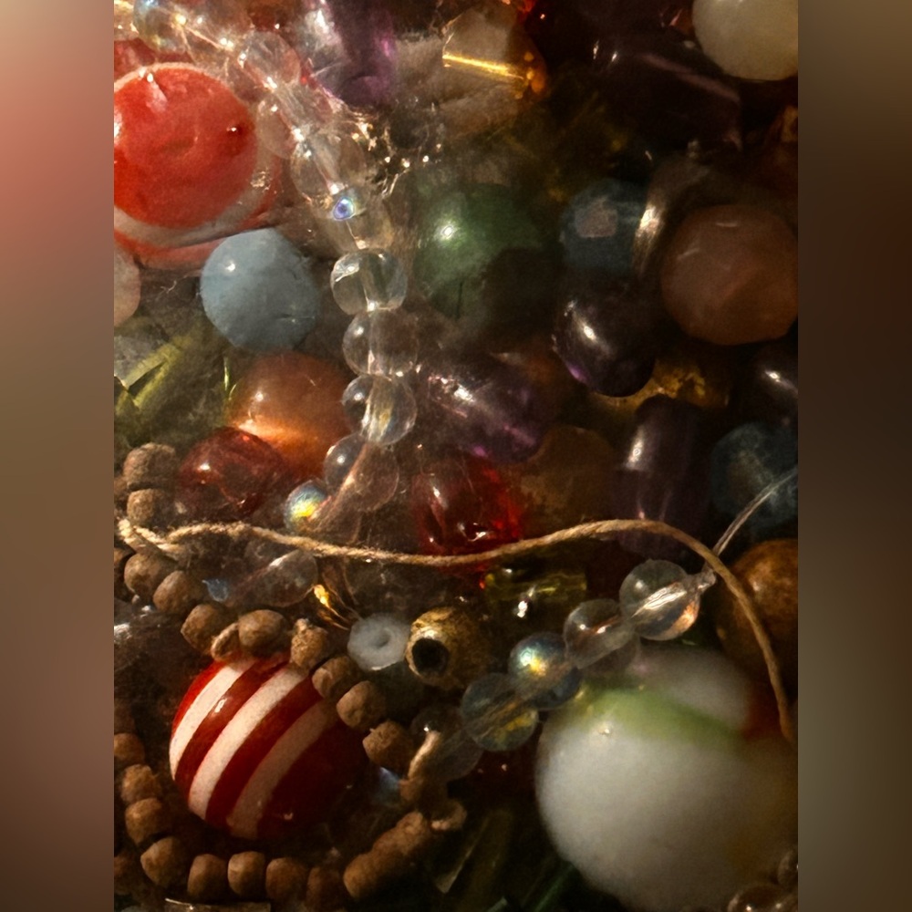 Nice Bag Of Quality Crafting Beads Of all Sorts
